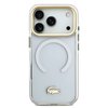 Imagen de FUNDA LACOSTE IPHONE 17 PRO MAGSAFE CLEAR GOLD 2491