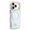 Imagen de FUNDA LACOSTE IPHONE 17 PRO MAGSAFE CLEAR GOLD 2491