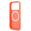 Imagen de FUNDA LACOSTE IPHONE 17 PRO MAGSAFE PETIT PIQUE ORANGE 8367