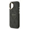 Imagen de FUNDA GUESS IPHONE 16 MAGSAFE LOGOS CLASSIC BLACK 8998