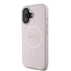 Imagen de FUNDA GUESS IPHONE 16 MAGSAFE SAFFIANO PINK 9325