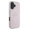 Imagen de FUNDA GUESS IPHONE 16 MAGSAFE SAFFIANO PINK 9325