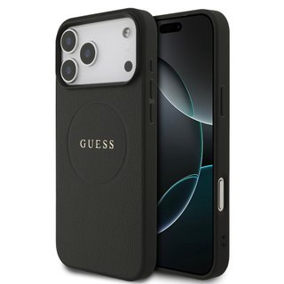 Imagen de FUNDA GUESS IPHONE 17 PRO MAX MAGSAFE RING BLACK 0911