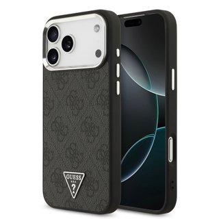 Imagen de FUNDA GUESS IPHONE 17 PRO MAX MAGSAFE TRIANGLE BLACK 7465