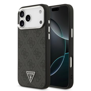 Imagen de FUNDA GUESS IPHONE 17 PRO MAX MAGSAFE TRIANGLE BLACK 7465