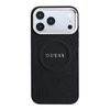 Imagen de FUNDA GUESS IPHONE 17 PRO MAX MAGSAFE LOGO STAMP BLACK 9704