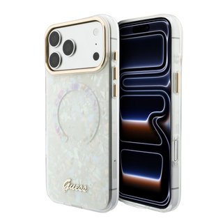 Imagen de FUNDA GUESS IPHONE 17 PRO MAX MAGSAFE PEARLSCENT 2158