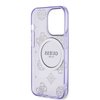 Imagen de FUNDA GUESS IPHONE 14 PRO MAGSAFE PEONY PURPLE/GOLD 0398