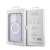 Imagen de FUNDA GUESS IPHONE 14 PRO MAGSAFE PEONY PURPLE/GOLD 0398