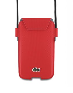 Imagen de LACOSTE PHONE BAG PETIT PIQUE RED 3407