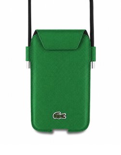 Imagen de LACOSTE PHONE BAG PETIT PIQUE ESTRAGON GREEN 3346