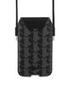 Imagen de LACOSTE PHONE BAG MONOGRAM BLACK 8441