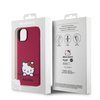 Imagen de FUNDA HELLO KITTY IPHONE 15 SILICON RED 7378