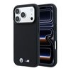 Imagen de FUNDA BMW IPHONE 18 PRO MAGSAFE QUADRILLE KEVLAR W/ METAL LOGO BLACK  8433