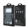 Imagen de FUNDA BMW IPHONE 18 PRO MAGSAFE QUADRILLE KEVLAR W/ METAL LOGO BLACK  8433