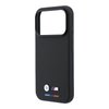 Imagen de FUNDA BMW IPHONE 18 PRO MAX MAGSAFE  QUADRILLE KEVLAR W/ TRICOLOR & METAL LOGO BLACK  9041