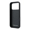 Imagen de FUNDA BMW IPHONE 18 PRO MAX MAGSAFE  QUADRILLE KEVLAR W/ TRICOLOR & METAL LOGO BLACK  9041