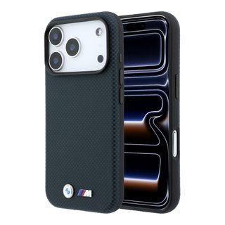 Imagen de FUNDA BMW IPHONE 18 PRO MAX MAGSAFE METAL LOGO NAVY 8747