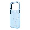 Imagen de FUNDA BMW IPHONE 18 PRO MAX MAGSAFE IML FROSTED METAL LOGO & TRIMS LIGHT BLUE  2523