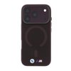 Imagen de FUNDA BMW IPHONE 18 PRO MAX MAGSAFE FROSTED METAL LOGO & TRIMS BORDEAUX  2486