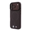 Imagen de FUNDA BMW IPHONE 18 PRO MAX MAGSAFE FROSTED METAL LOGO & TRIMS BORDEAUX  2486