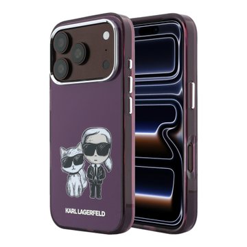 Imagen de FUNDA KARL LAGERFELD IPHONE 18 PRO MAGSAFE BODIES SKETCH PRINT BURGUNDY 1007