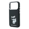 Imagen de FUNDA KARL LAGERFELD IPHONE 18 PRO MAX MAGSAFE SMOOTH PU CHOUPETTE SKETCH BLACK 8137