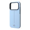Imagen de FUNDA MERCEDES BENZ IPHONE 18 PRO MAGSAFE PU LEATHER SEMI WRAP W/ ICONIC LINE LIGHT BLUE 1541