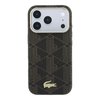 Imagen de FUNDA LACOSTE IPHONE 18 PRO MAX MAGSAFE BLEND EMBOSSED BROWN 5755