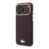Imagen de FUNDA LACOSTE IPHONE 18 PRO MAX MAGSAFE EMBOSSED BURGUNDY 6110