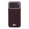 Imagen de FUNDA LACOSTE IPHONE 18 PRO MAX MAGSAFE EMBOSSED BURGUNDY 6110