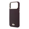 Imagen de FUNDA LACOSTE IPHONE 18 PRO MAX MAGSAFE EMBOSSED BURGUNDY 6110