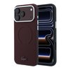 Imagen de FUNDA LACOSTE IPHONE 18 PRO MAX MAGSAFE EMBOSSED BURGUNDY 5359