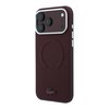 Imagen de FUNDA LACOSTE IPHONE 18 PRO MAX MAGSAFE EMBOSSED BURGUNDY 5359