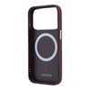 Imagen de FUNDA LACOSTE IPHONE 18 PRO MAX MAGSAFE LENGLEN BURGUNDY 6479