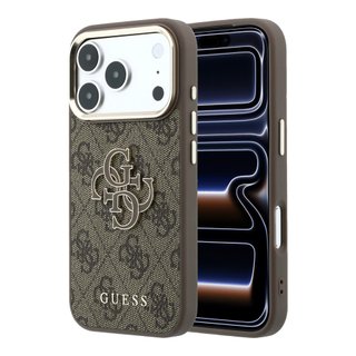 Imagen de FUNDA GUESS IPHONE 18 PRO MAX BIG RESIN BROWN 3675