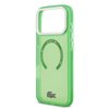 Imagen de FUNDA LACOSTE IPHONE 18 PRO MAX MAGSAFE SHOCKPROOF TRANSPARENT FROSTED GREEN 4792
