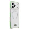 Imagen de FUNDA LACOSTE IPHONE 18 PRO MAX MAGSAFE  SHOCKPROOF TRANSPARENT CLEAR /GREEN 4754