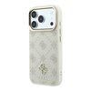Imagen de FUNDA GUESS IPHONE 18 PRO MAX MAGSAFE PEONY 4G SMALL LOGO BEIGE 4238