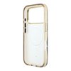 Imagen de FUNDA GUESS IPHONE 18 PRO MAX MAGSAFE ZEBRA GLITTER TRIANGLE LOGO GOLD 5273