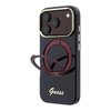 Imagen de FUNDA GUESS IPHONE 18 PRO MAX MAGSAFE RING STAND 360 SCRIPT METAL LOGO BURGUNDY 5556