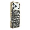 Imagen de FUNDA GUESS IPHONE 18 PRO MAGSAFE IML ZEBRA GLITTER TRIANGLE LOGO 5266