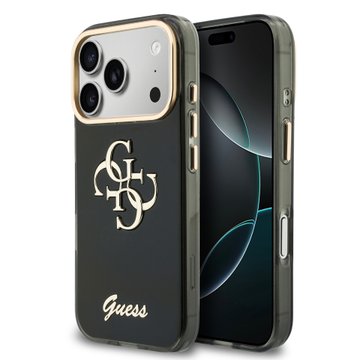Imagen de FUNDA GUESS IPHONE 18 PRO METAL BLACK 5860