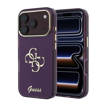 Imagen de FUNDA GUESS IPHONE 18 PRO METAL BORDÓ 5785