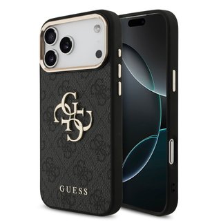 Imagen de FUNDA GUESS IPHONE 18 PRO MAX BIG 4G CLASSIC LOGO BLACK  0995
