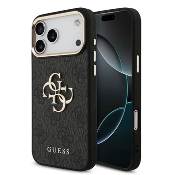 Imagen de FUNDA GUESS IPHONE 18 PRO MAX BIG 4G CLASSIC LOGO BLACK  0995
