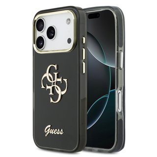 Imagen de FUNDA GUESS IPHONE 18 PRO MAX SCRIPT METAL BLACK 5877