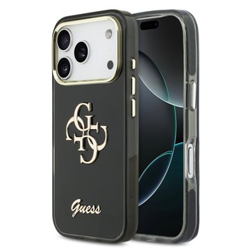 Imagen de FUNDA GUESS IPHONE 18 PRO MAX SCRIPT METAL BLACK 5877