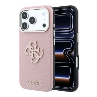 Imagen de FUNDA GUESS IPHONE 18 PRO MAX BIG RESIN LOGO PINK 4955