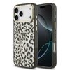 Imagen de FUNDA GUESS IPHONE 18 PRO MAX MAGSAFE LEOPARD GLITTER TRIANGLE LOGO BLACK 5310